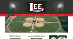 Desktop Screenshot of leecountyga.com